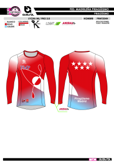 Lycra ML PRO 2.0 - Rojo 2