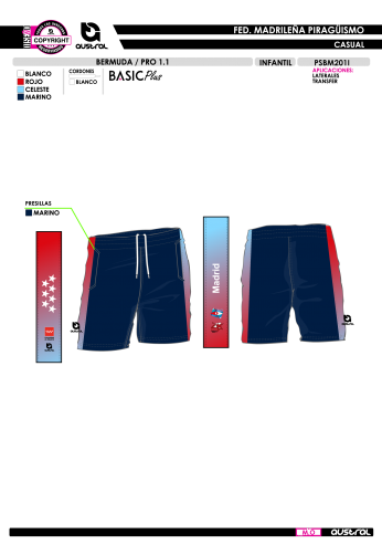 Bermuda PRO 1.1 - Marino