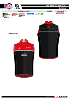 Chaleco PRO 1.1 - Rojo 2