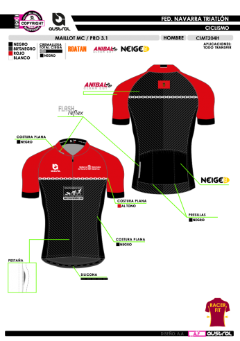 Maillot MC PRO 3.1 - Rojo
