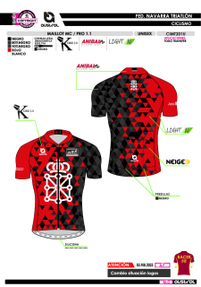 Maillot MC PRO 1.1 - Rojo 2