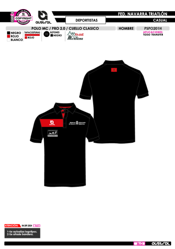 Polo MC PRO 2.0 Cuello Clásico -...