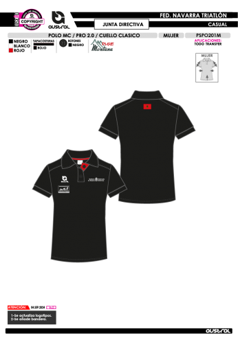 Polo MC PRO 2.0 Cuello Clásico -...