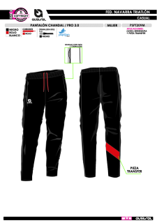 Pant. Chándal PRO 3.0 - Negro 2