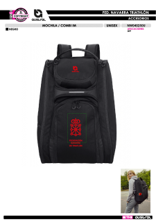 Mochila Combi IM - Negro 2