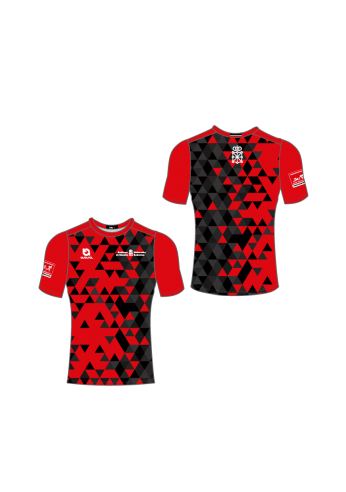 Camiseta MC PRO 2.0 - Rombos - Rojo