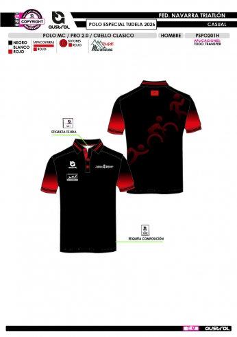 Polo MC PRO 2.0 Cuello Clásico -...
