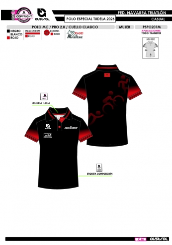 Polo MC PRO 2.0 Cuello Clásico -...