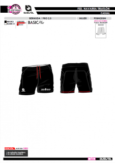 Bermuda PRO 2.3 - Negro 2