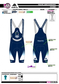 Culotte Corto PRO 3.1 - Marino 2