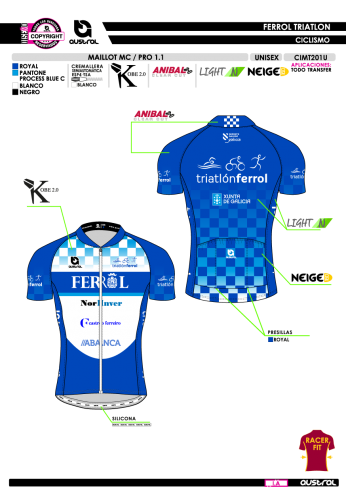 Maillot MC PRO 1.1 - Royal