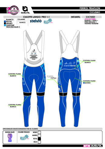 Culotte Largo PRO 1.1 - Royal