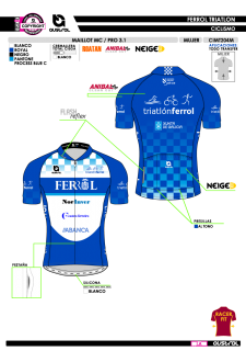 Maillot MC PRO 3.1 - Royal 2