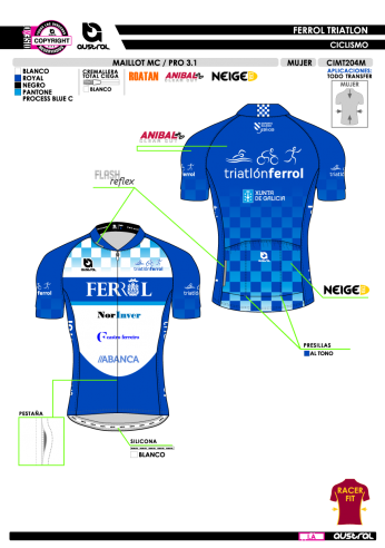 Maillot MC PRO 3.1 - Royal