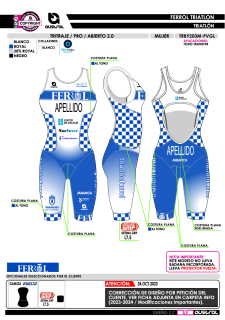 Tritraje PRO abierto 2.0 -... 2