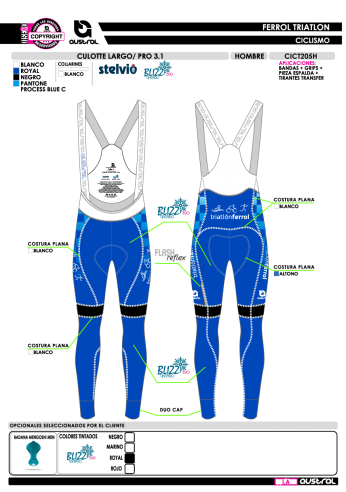 Culotte Largo PRO 3.1 - Royal