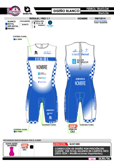 Tritraje PRO 1.1 - Blanco 2