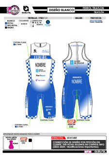 Tritraje PRO 1.1 - Blanco 2