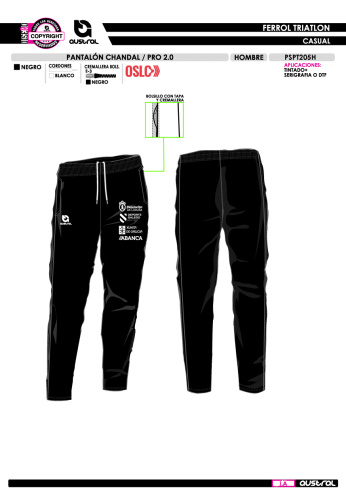 Pantalón Chándal PRO 2.0 - Negro