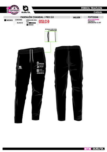 Pantalón Chándal PRO 2.0 - Negro