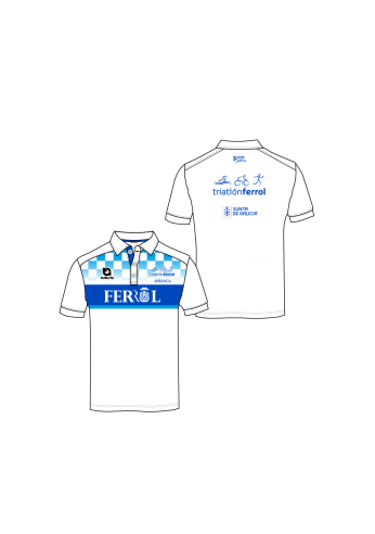 Polo MC PRO 2.0 Cuello Clásico - Blanco