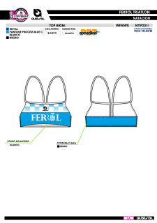 Top Bikini - Royal 2