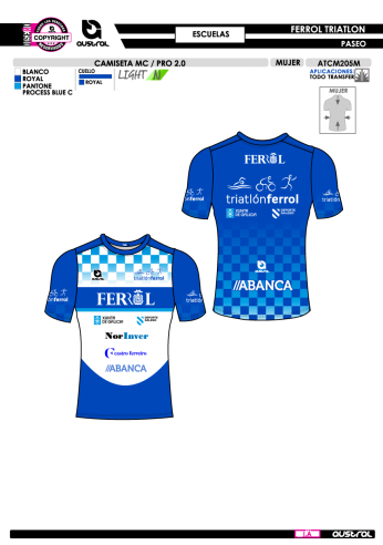 Camiseta MC PRO 2.0 - Escuelas - Royal