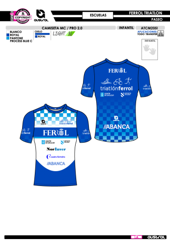 Camiseta MC PRO 2.0 - Escuelas - Royal