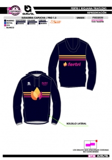 Sudadera Capucha PRO 1.3 -... 2