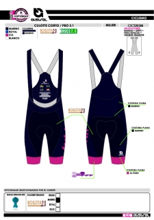 Culotte Corto PRO 3.1 - Marino 2