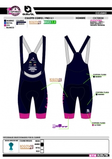 Culotte Corto PRO 3.1 - Marino 2