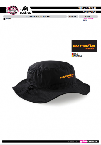 Gorro - Pescador - Negro - Outlet