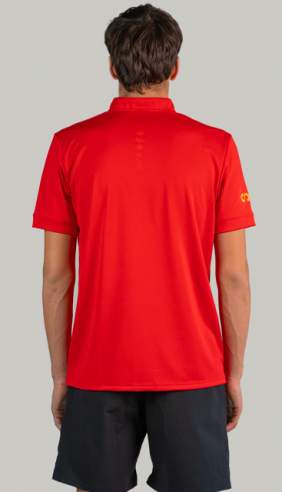 Polo MC PRO 2.0 Cuello Slim - Rojo