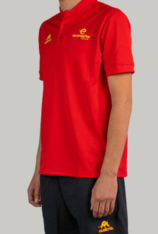 Polo MC PRO 2.0 Cuello Slim - Rojo