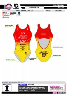 Tritraje Body PRO 2.0 -... 2