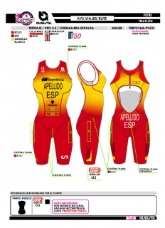 Tritraje PRO 3.0 cerrado CE... 2