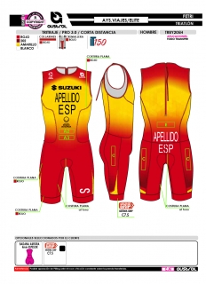 Tritraje PRO 3.0 - Élite -... 2