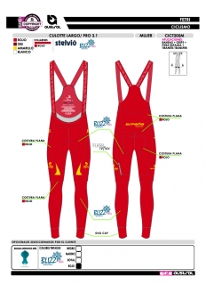 Culotte Largo PRO 3.1 - Rojo 2