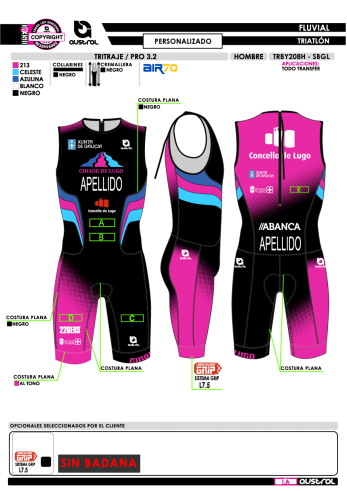 Tritraje PRO 3.2 - Logos Personales -...