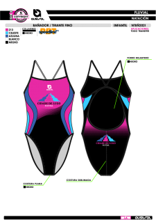 Bañador Tirante Fino - Negro 2