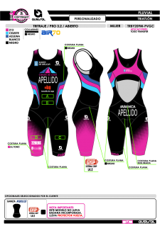 Tritraje PRO 3.2 abierto -... 2