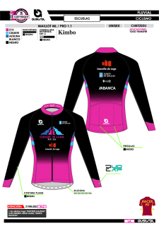 Maillot ML PRO 1.1 - Negro 2