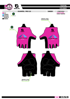 Guantes PRO 2.0 - Fucsia 2
