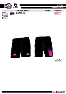 Bermuda PRO 2.0 - Negro 2