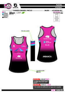 Camiseta Tirantes PRO 2.0 -... 2