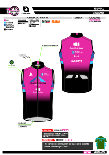 Chaleco PRO 3.1 - Fucsia 2