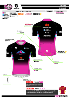 Maillot MC PRO 3.1 - Negro 2