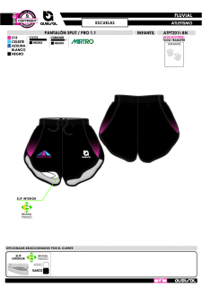 Pantalón Split PRO 1.1 - Negro 2