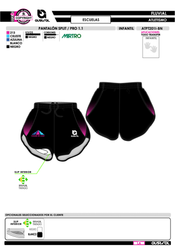 Pantalón Split PRO 1.1 - Negro