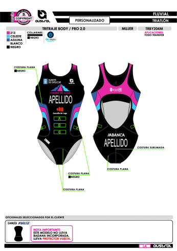 Tritraje Body PRO 2.0 - Logo...